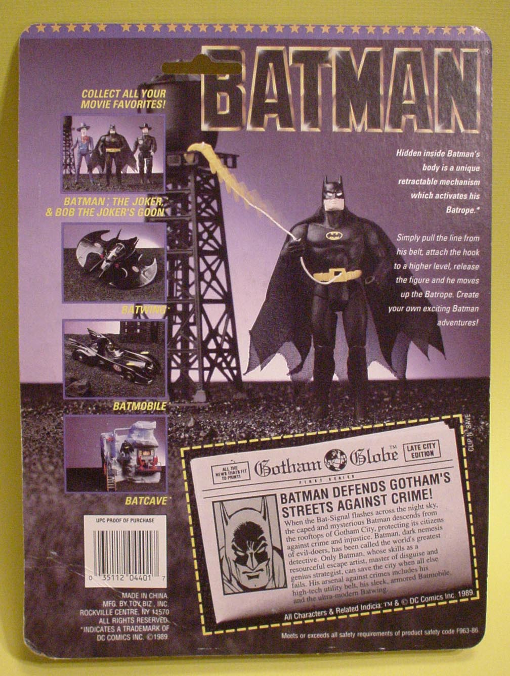 Toy biz best sale batman 1989