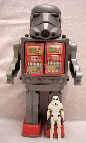 Star Robot Battery Operated Robot Knock-Off) - Star Archive