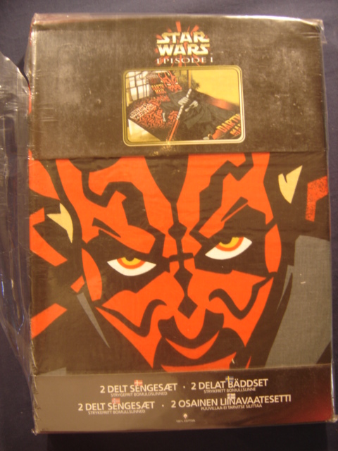 One Large Full Darth Maul With Lightsaber, Name, & Tattoo Background  Beadspread - Star Wars Collectors Archive