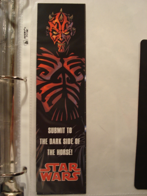 Star Wars Episode 1 Darth Maul Journal & Bookmark-160 Blank Pages-SEALED! 