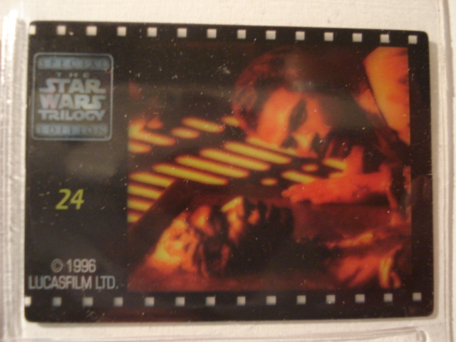 24, Pelis Film Frame, Lando Calrissian Examines Han Solo in Carbonite - Star Wars Collectors