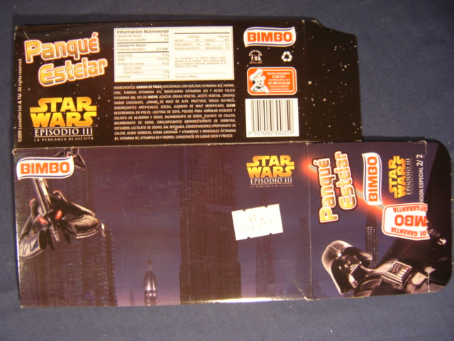 Panque Estelar (Cakes) Box (Darth Vader) - Star Wars Collectors 
