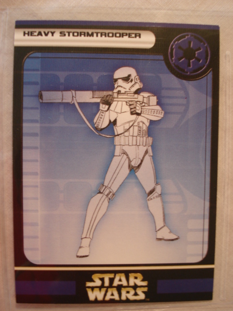 Star Wars Miniatures Rebel and Imperials Heavy Stormtrooper #2P17 