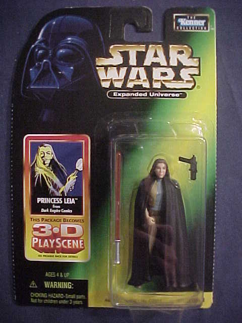 Star Wars Expanded Universe Princess Leia Figure Dark Empire Kenner 1998 AFA U90 for sale online 