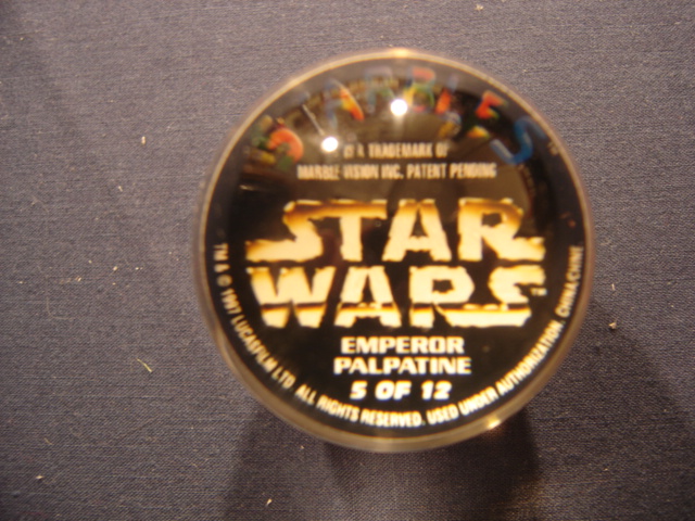 Star Wars Slingers Lansay 2010 #46 Empereur Palpatine Sith Disque metal Disc 