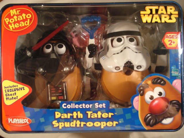 Darth Tater/Spud Trooper (Mr. Potato Head) Deluxe Tin Set - Star