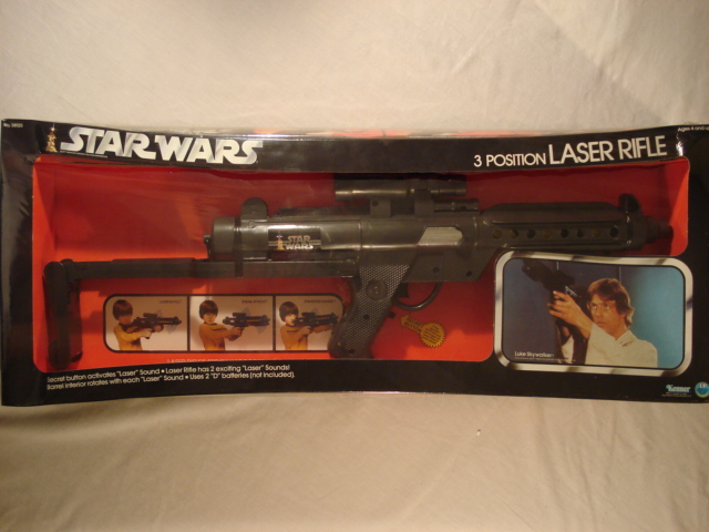 3 Position Laser Rifle (Red Insert) - Star Wars Collectors Archive