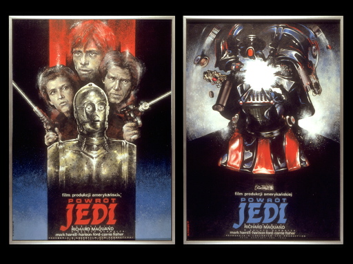 Poland Return of the Jedi Poster Original Art Star Wars Collectors Archive