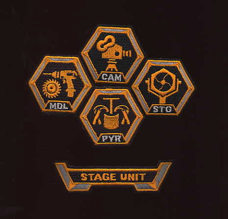 Sequel Drill & Blast Patch Badge Applique Crest Logo B6