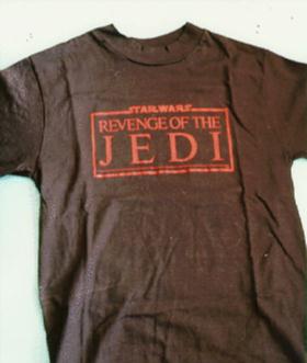 revenge of the jedi t shirt