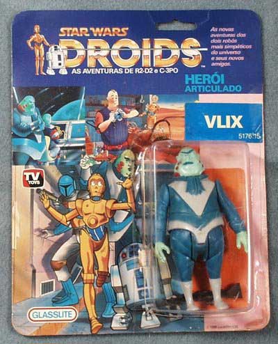 New Improved Version! Vintage Star Wars Droids Glasslite VLIX MOC 