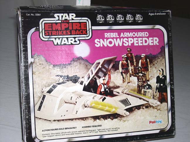 Vintage Star Wars Snowspeeder Battery Cover 