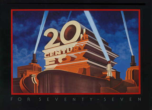 20th Century Fox Logo. for 1977 20th Century Fox