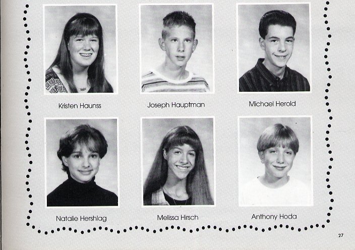  1995, Page 27: 8th Grade Photo · Natalie Portman 