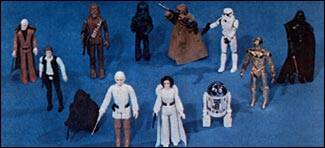 Mock-Up Death Squad Commander, Jawa and Tusken Raider Figures (click to enlarge)
