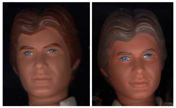Han Solo/Indiana Jones Doll Heads