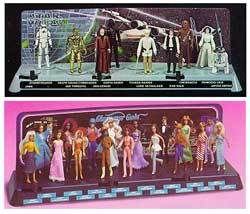 Star Wars/Glamour Gals Display Stands