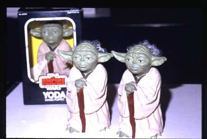 1981 Yoda Handpuppet
