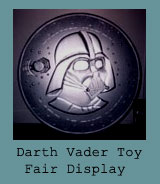 Darth Vader Coin Toy Fair Showroom Display