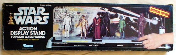 T1c Pack of 200 Star Wars Vintage Action Figure Display Stands Palitoy Kenner 