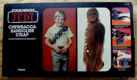 Star Wars ROTJ Chewbacca Bandolier Strap Action Figure Case 1983 Kenner No  70480