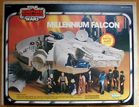 original millennium falcon in box