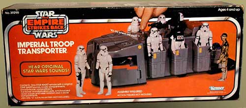 Star Wars Imperial Troop Transporter Details about   DEFLECTOR DC® MIB DISPLAY CASE 