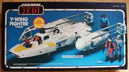Star Wars Vintage Y-Wing Fighter Vehicles Bomb Front Part Original 1983 